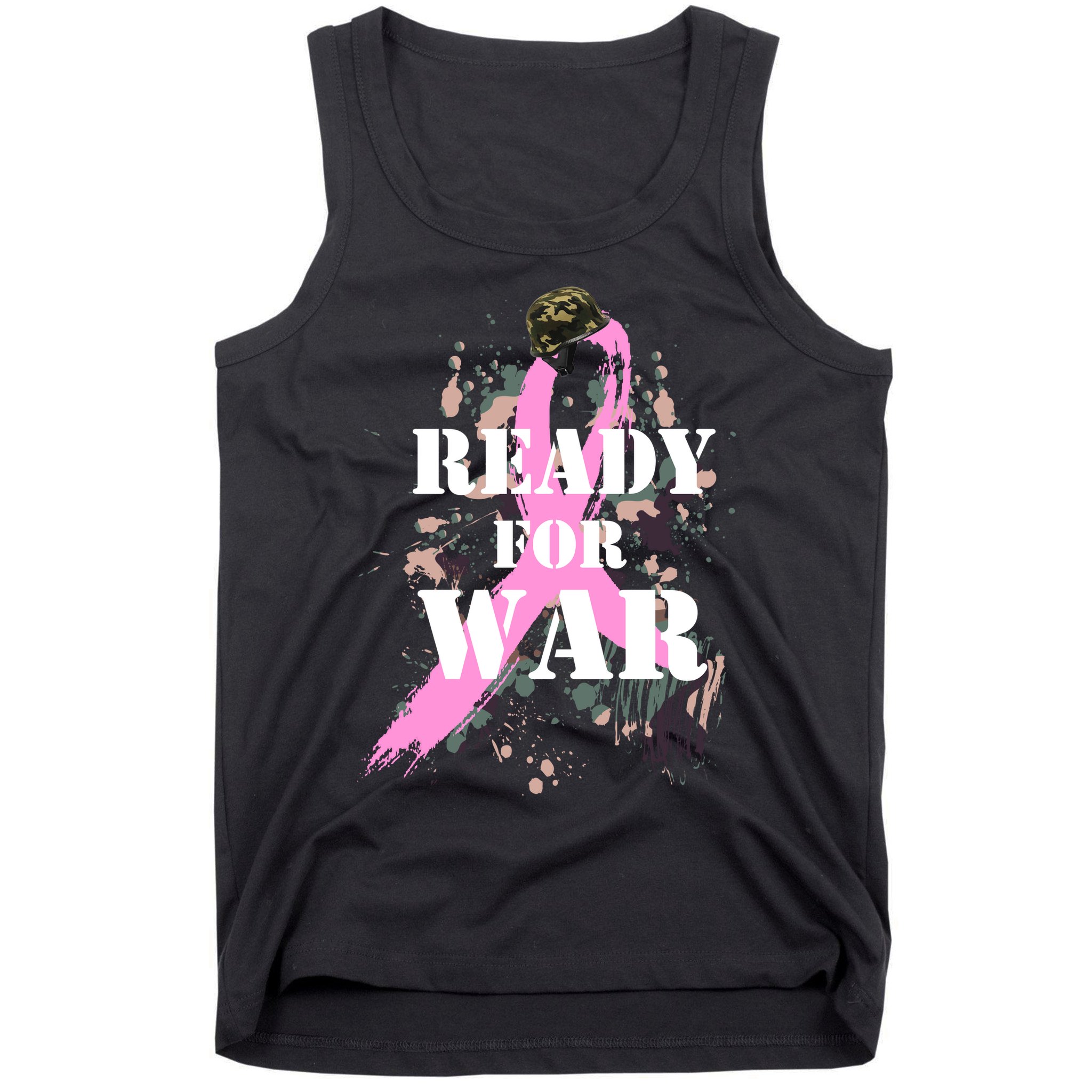 Ready For War Breast Cancer Tank Top