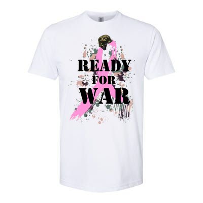 Ready For War Breast Cancer Softstyle CVC T-Shirt