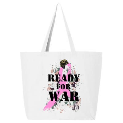 Ready For War Breast Cancer 25L Jumbo Tote