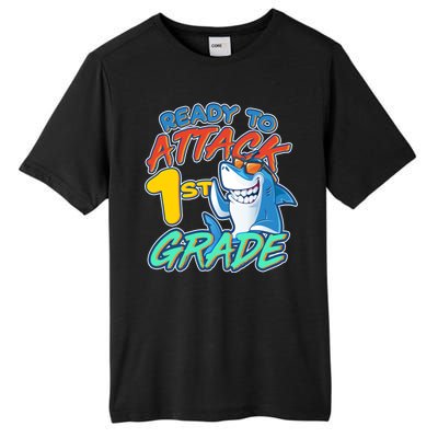 Ready To Attack 1st Grade Shark Tall Fusion ChromaSoft Performance T-Shirt