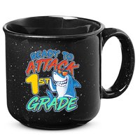 Ready To Attack 1st Grade Shark 15oz Campfire Ceramic Mug