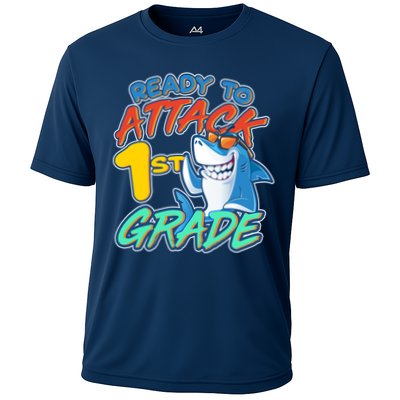Ready To Attack 1st Grade Shark Performance Shirt