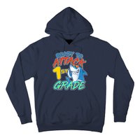 Ready To Attack 1st Grade Shark Hoodie