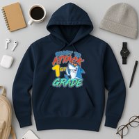 Ready To Attack 1st Grade Shark Hoodie