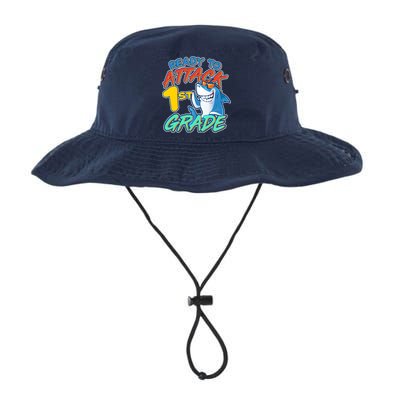 Ready To Attack 1st Grade Shark Legacy Cool Fit Booney Bucket Hat