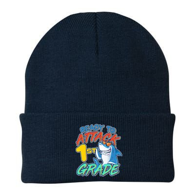 Ready To Attack 1st Grade Shark Beanie