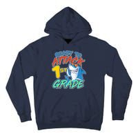 Ready To Attack 1st Grade Shark Tall Hoodie