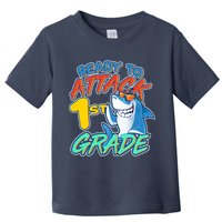 Ready To Attack 1st Grade Shark Toddler T-Shirt