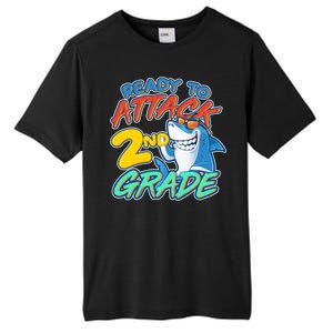 Ready to Attack 2nd Grade Shark Tall Fusion ChromaSoft Performance T-Shirt