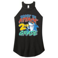 Ready to Attack 2nd Grade Shark Women's Perfect Tri Rocker Tank
