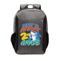 Ready to Attack 2nd Grade Shark Vector Backpack