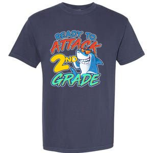 Ready to Attack 2nd Grade Shark Garment-Dyed Heavyweight T-Shirt