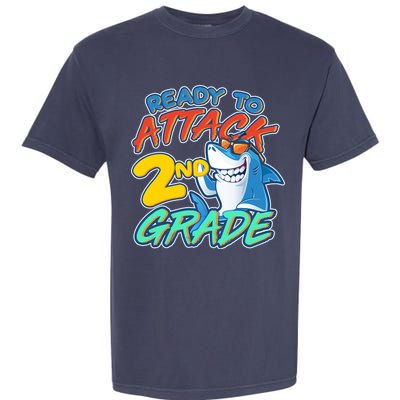 Ready to Attack 2nd Grade Shark Garment-Dyed Heavyweight T-Shirt