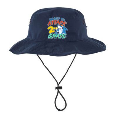 Ready to Attack 2nd Grade Shark Bucket Hat