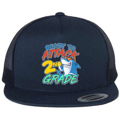 Ready to Attack 2nd Grade Shark Flatbill Hat