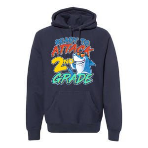 Ready to Attack 2nd Grade Shark Premium Hoodie