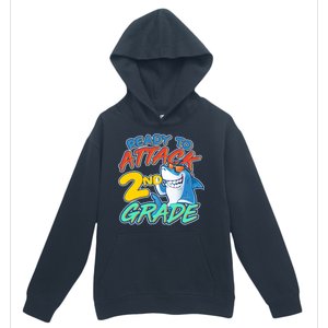 Ready to Attack 2nd Grade Shark Urban Pullover Hoodie