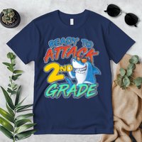 Ready to Attack 2nd Grade Shark Premium T-Shirt