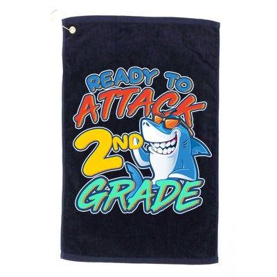 Ready to Attack 2nd Grade Shark Golf Towel