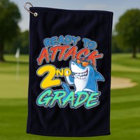 Ready to Attack 2nd Grade Shark Golf Towel