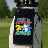 Ready to Attack 2nd Grade Shark Golf Towel