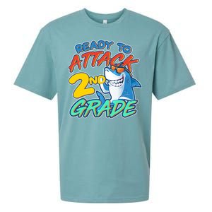 Ready to Attack 2nd Grade Shark Sueded Cloud Jersey T-Shirt