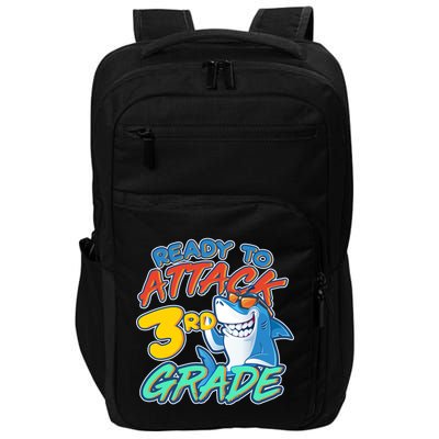 Ready To Attack 3rd Grade Shark Impact Tech Backpack