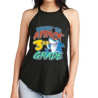 Ready To Attack 3rd Grade Shark Women's Perfect Tri Rocker Tank