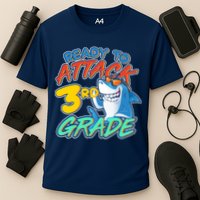Ready To Attack 3rd Grade Shark Performance Shirt