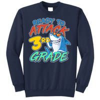 Ready To Attack 3rd Grade Shark Sweatshirt