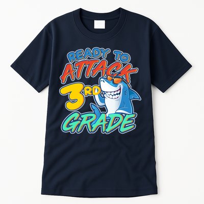Ready To Attack 3rd Grade Shark Tall T-Shirt