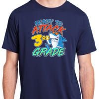 Ready To Attack 3rd Grade Shark Adult ChromaSoft Performance T-Shirt