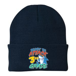 Ready To Attack 3rd Grade Shark Knit Cap Winter Beanie