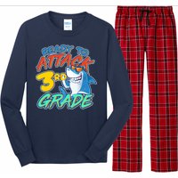 Ready To Attack 3rd Grade Shark Long Sleeve Pajama Set