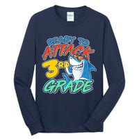 Ready To Attack 3rd Grade Shark Tall Long Sleeve T-Shirt