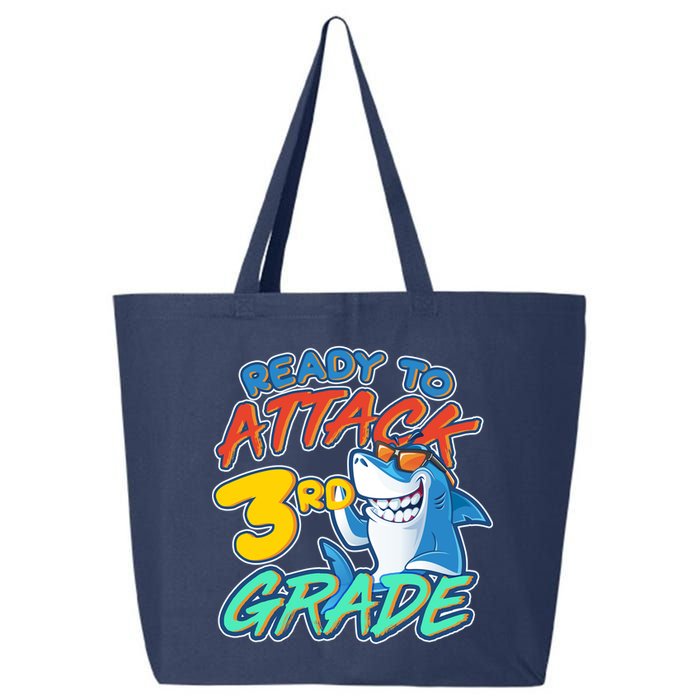 Ready To Attack 3rd Grade Shark 25L Jumbo Tote