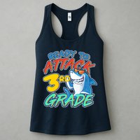 Ready To Attack 3rd Grade Shark Womens Tank Top
