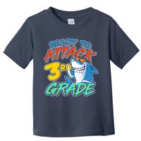 Ready To Attack 3rd Grade Shark Toddler T-Shirt