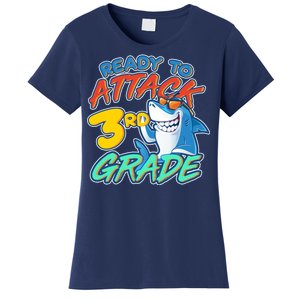 Ready To Attack 3rd Grade Shark Women's T-Shirt