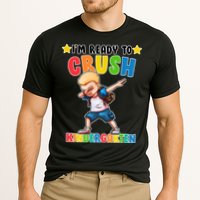 Ready To Crush Kindergarten Dabbing Boy Cooling Performance Crew T-Shirt