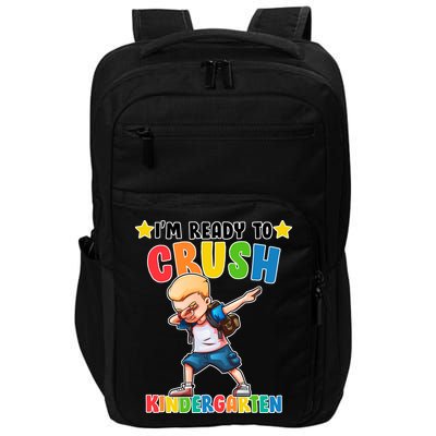 Ready To Crush Kindergarten Dabbing Boy Impact Tech Backpack