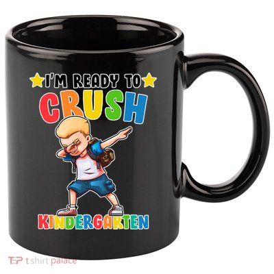 Ready To Crush Kindergarten Dabbing Boy 11oz C Handle Ceramic Mug