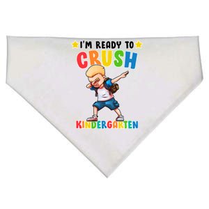 Ready To Crush Kindergarten Dabbing Boy USA-Made Doggie Bandana