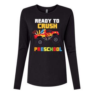 Ready To Crush Preschool Womens Cotton Relaxed Long Sleeve T-Shirt