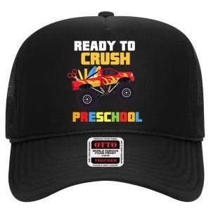 Ready To Crush Preschool High Crown Mesh Back Trucker Hat