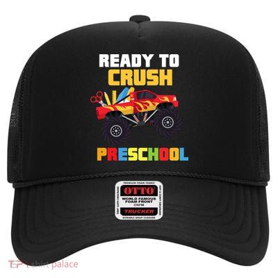 Ready To Crush Preschool High Crown Mesh Back Trucker Hat