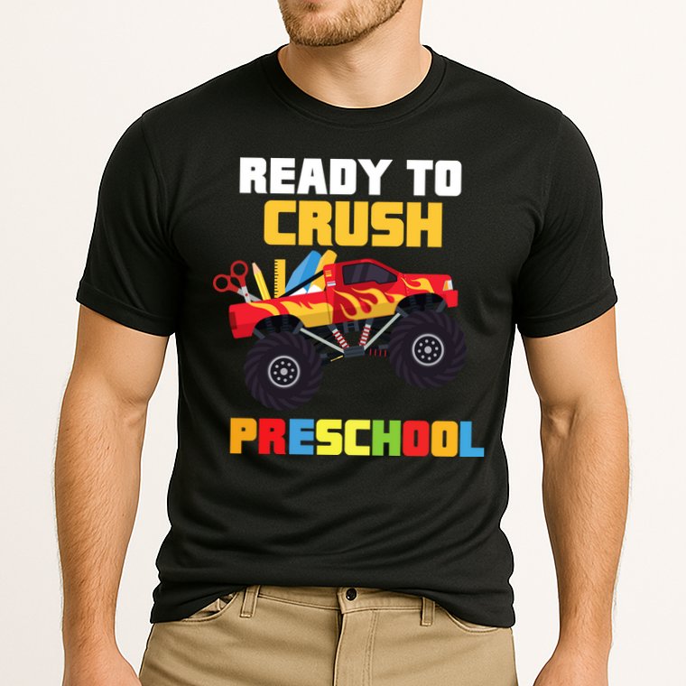 Ready To Crush Preschool Cooling Performance Crew T-Shirt