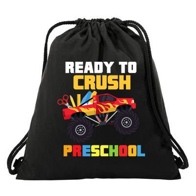 Ready To Crush Preschool Drawstring Bag