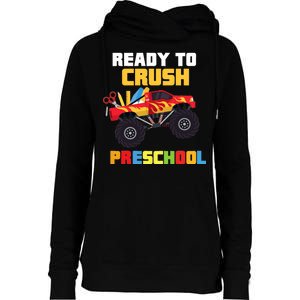 Ready To Crush Preschool Womens Funnel Neck Pullover Hood