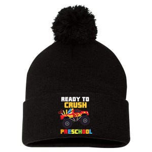 Ready To Crush Preschool Pom Pom 12in Knit Beanie